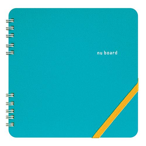 Owen Printing nu board Square Easy to carry with your smartphone Miscellaneous goods taste Eco-friendly product Blue-green NGSQ03BG06