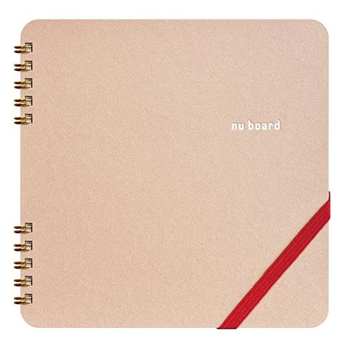 Owen Printing nu board Square Easy to carry with your smartphone Miscellaneous goods style Eco-friendly product Mocha NGSQ03MC06