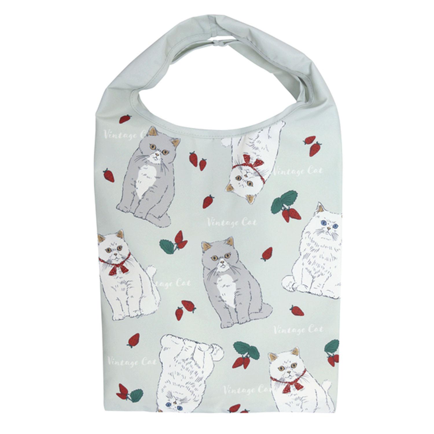 Convenience Store Bag Vintage Cat Mint