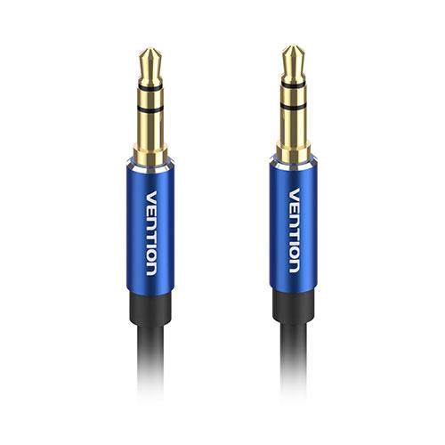 VENTION 3.5mm Male to Male Audio Cable 5m Aluminum Alloy Blue BA-4445