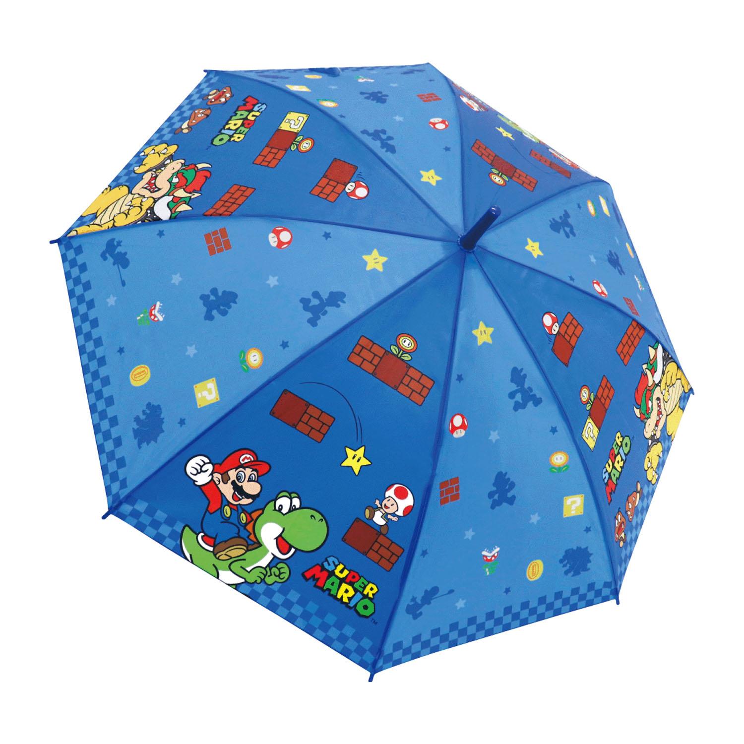Super Mario Long Umbrella Silhouette