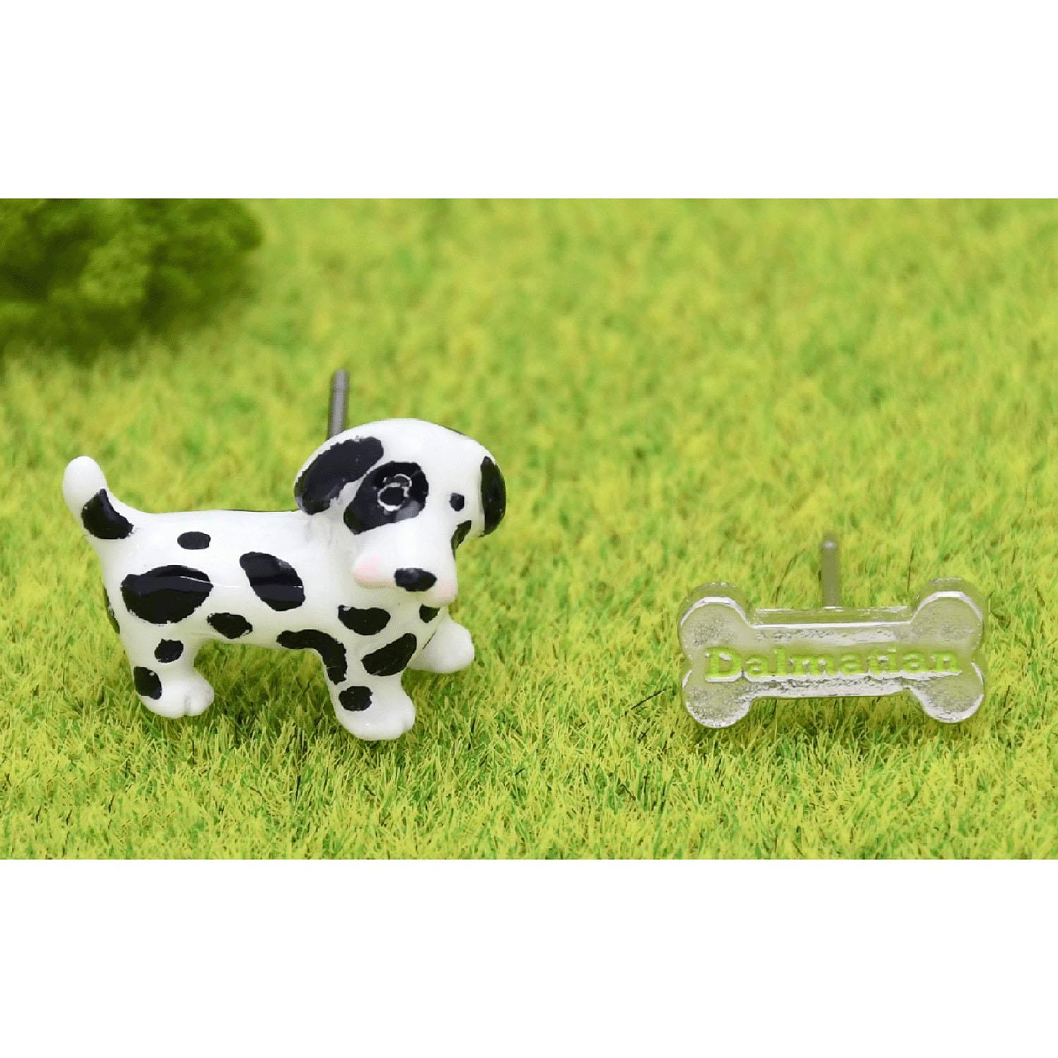 elio Pierced Earrings Dalmatian