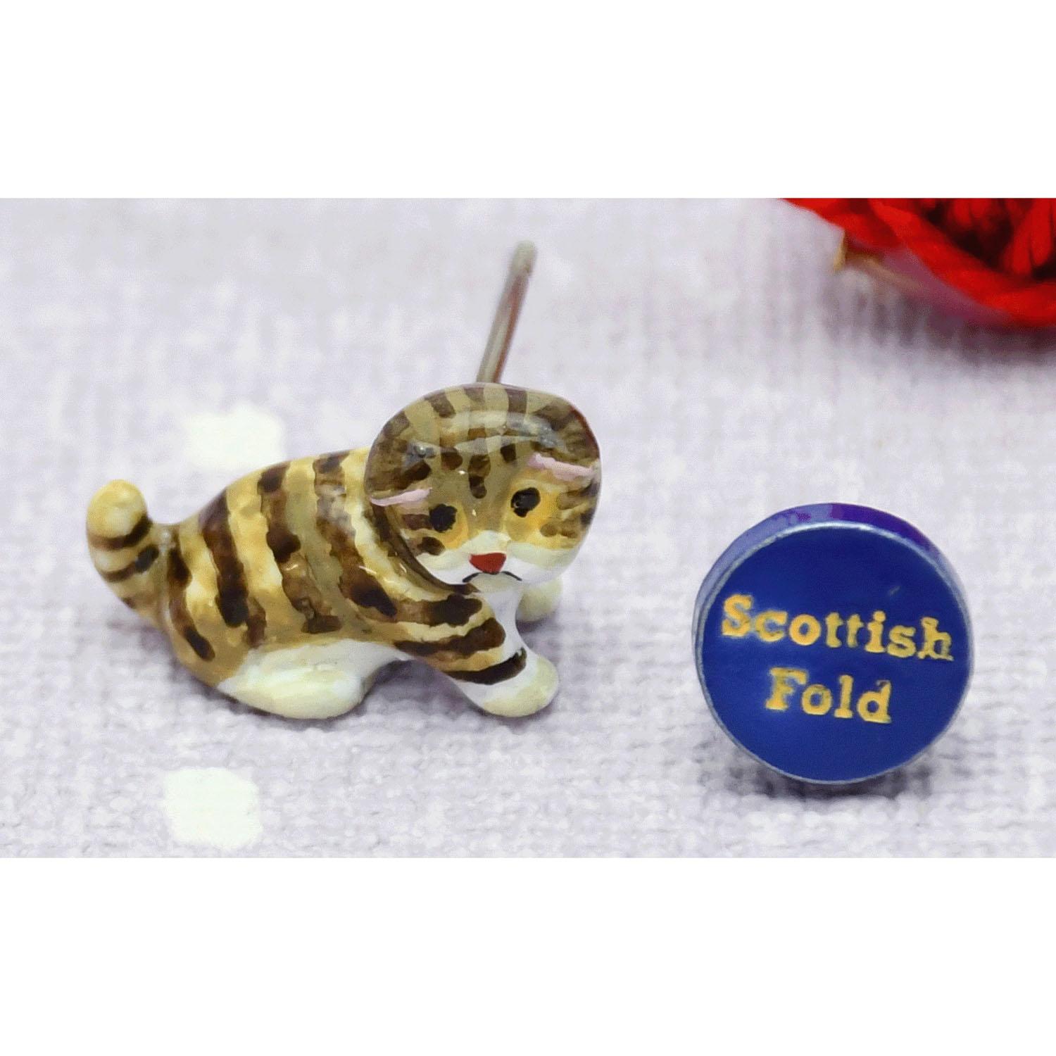 elio pierced earrings Scottish Faure