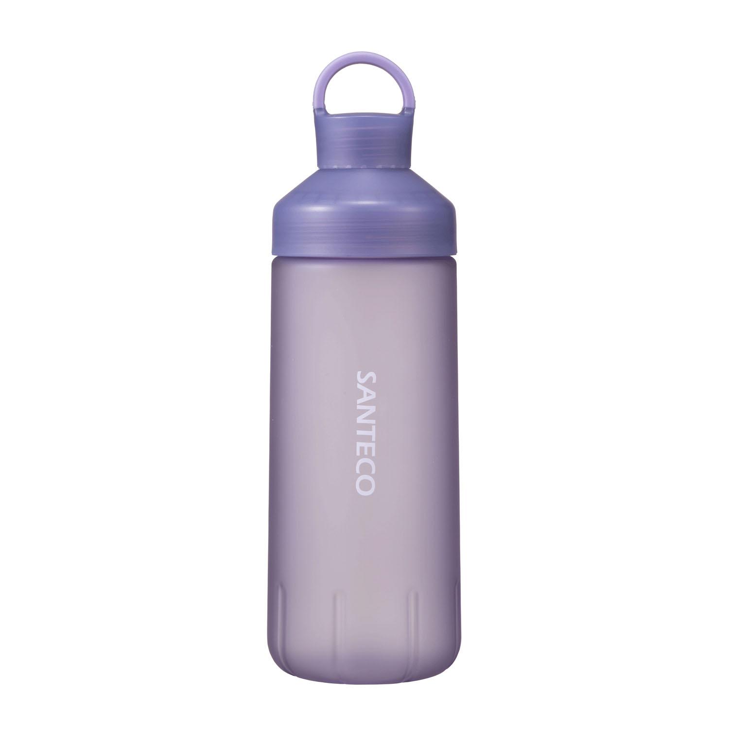 CB Japan Water Bottle Direct Drink Rubber Coating [Purple] 710ml Cold Water Only Ocean Beverage Bottle Pastel SANTECO
