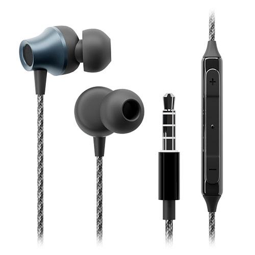 PGA 3.5mm Earphone Plug Stereo Earphones Tough Cable/Canal Type Black PG-SETC1BK3