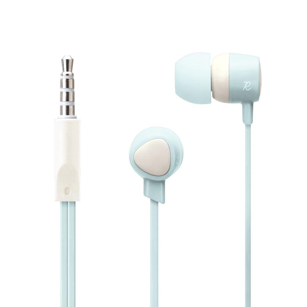 PGA 3.5mm Stereo Plug Stereo Earphones Canal Type Blue PG-SECE1BL4