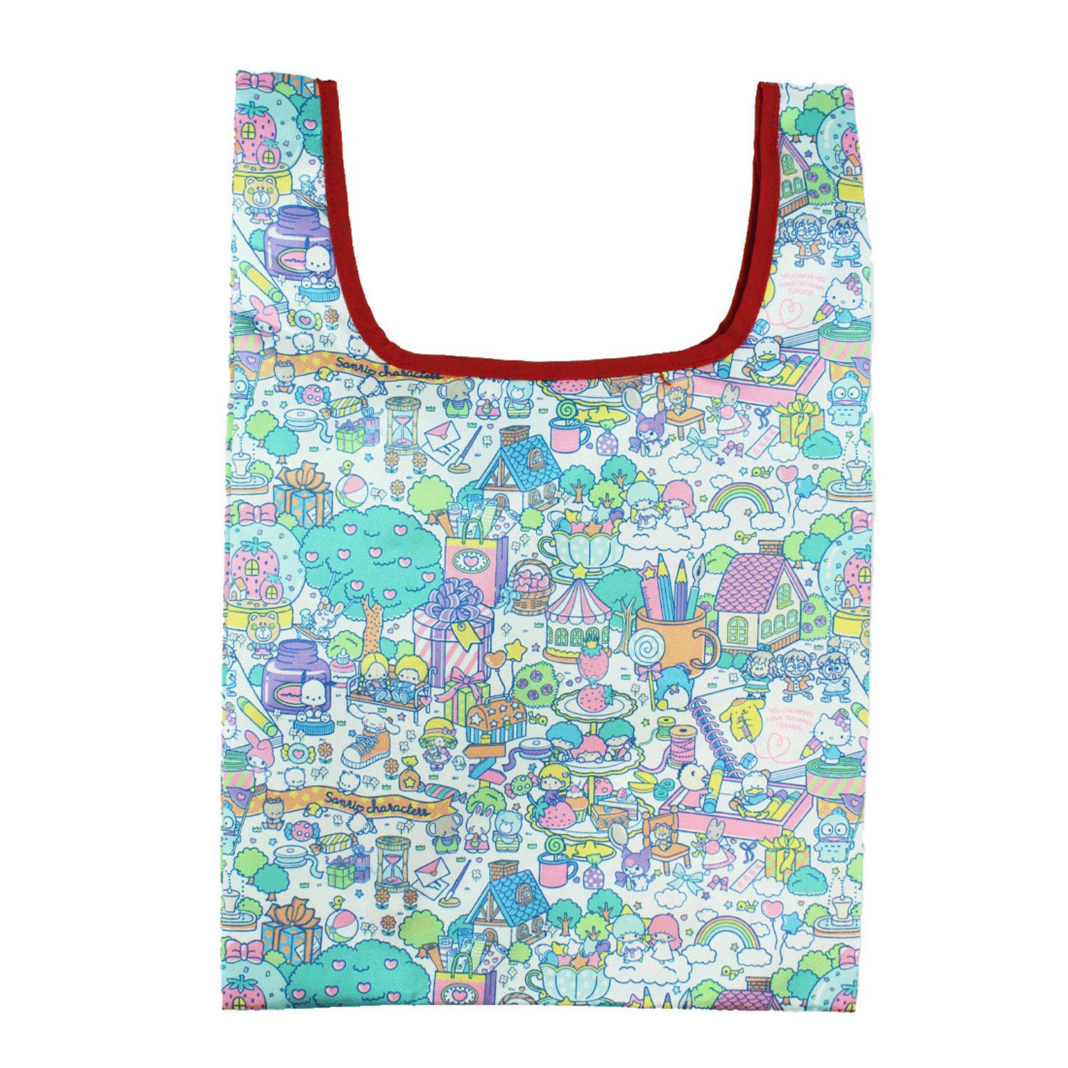 Yasuda Trading Hello Kitty Mini Eco Bag 01 KT Mini Eco Bag 01 Approx. H42 x W27cm