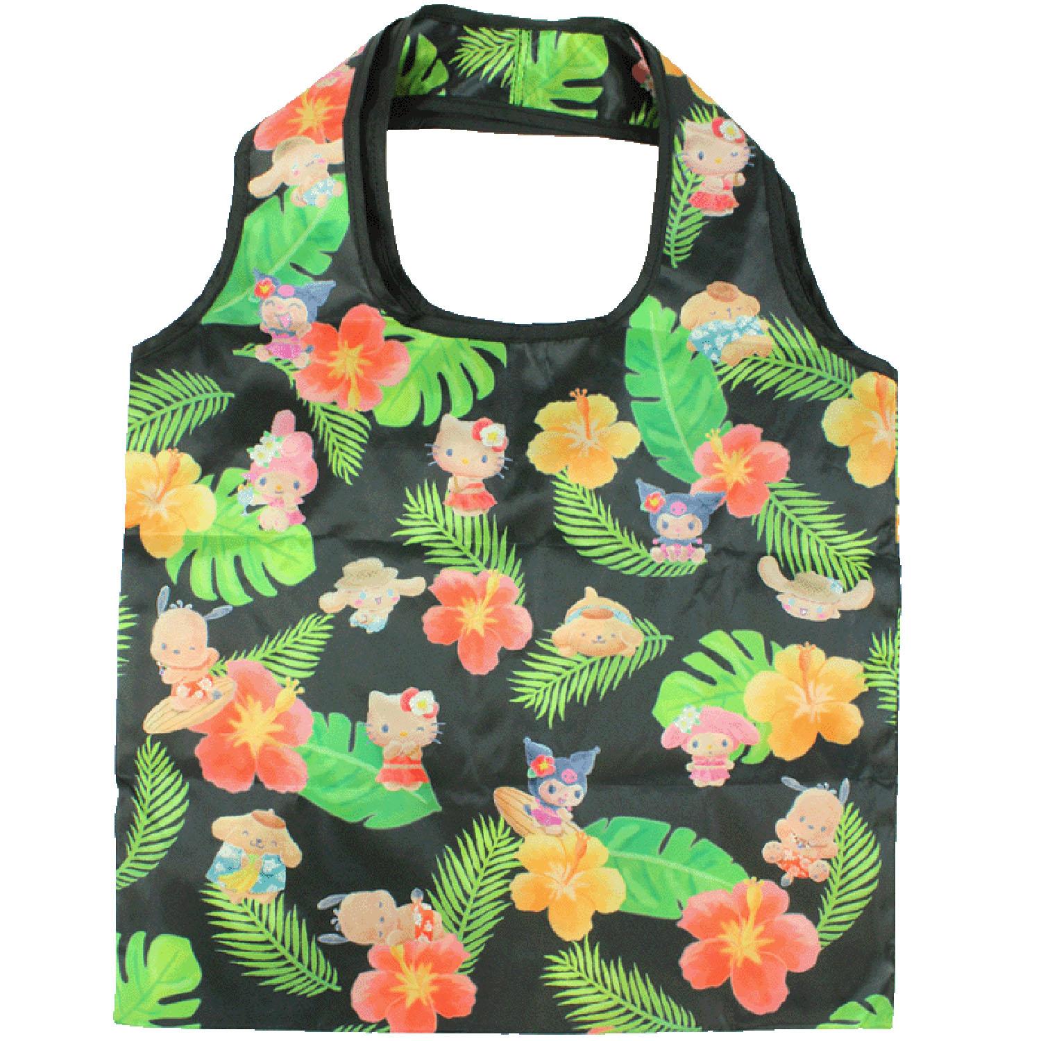 Sanrio Character Eco Bag Sanrio Characters Sunburn & Palm Tree