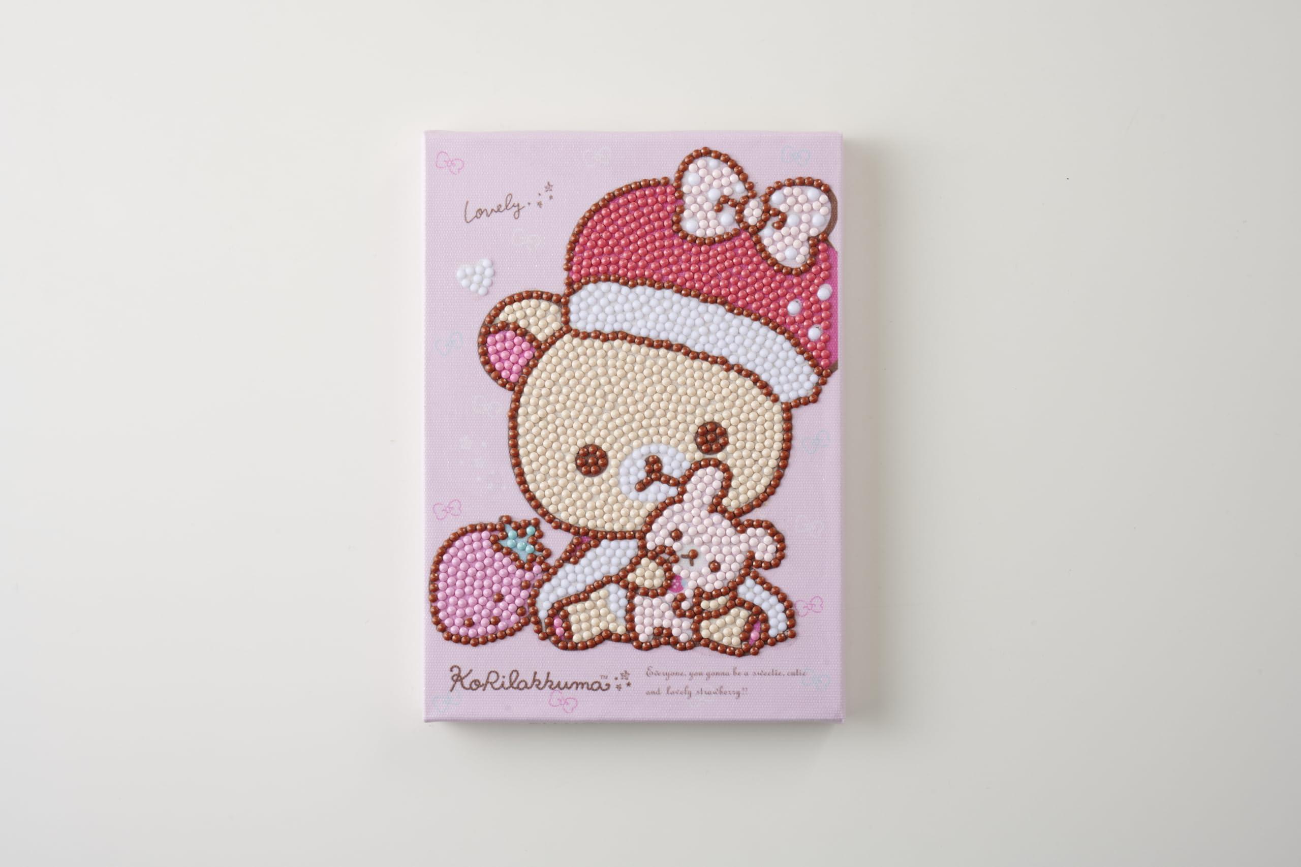 Diamond Fix Kit Rilakkuma “Korilakkuma's Everyone Strawberry” 2L Size