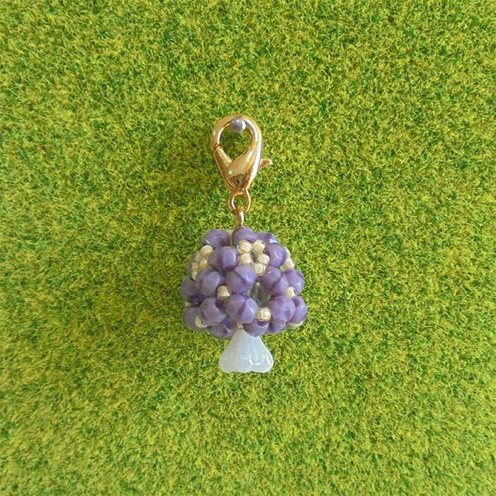 Limited Quantity Hobix Autumn Harvest Mushroom Charm