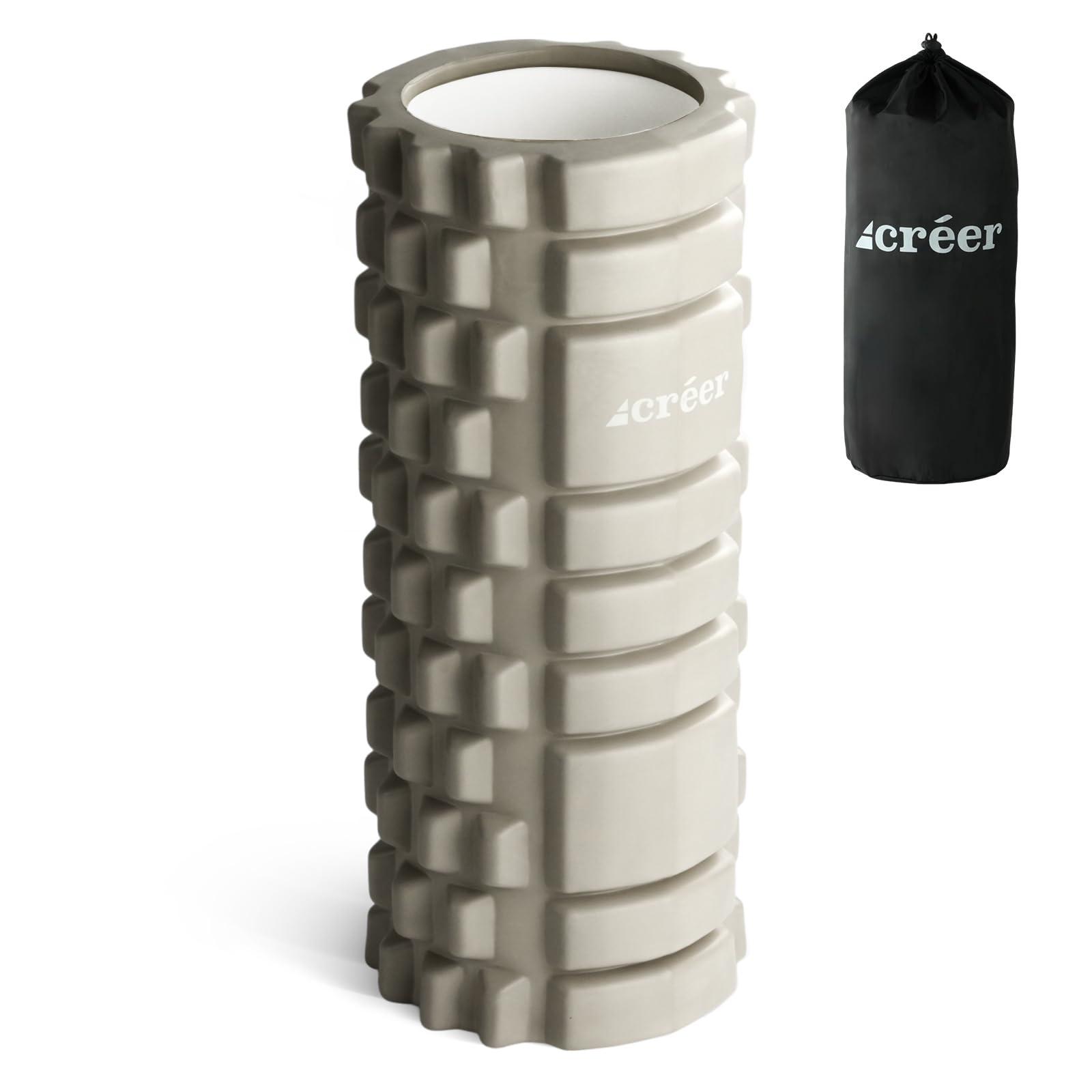 Rise Creation Creer EQFIT Foam Roller Easy Fascia Release Greige Y0355-greige