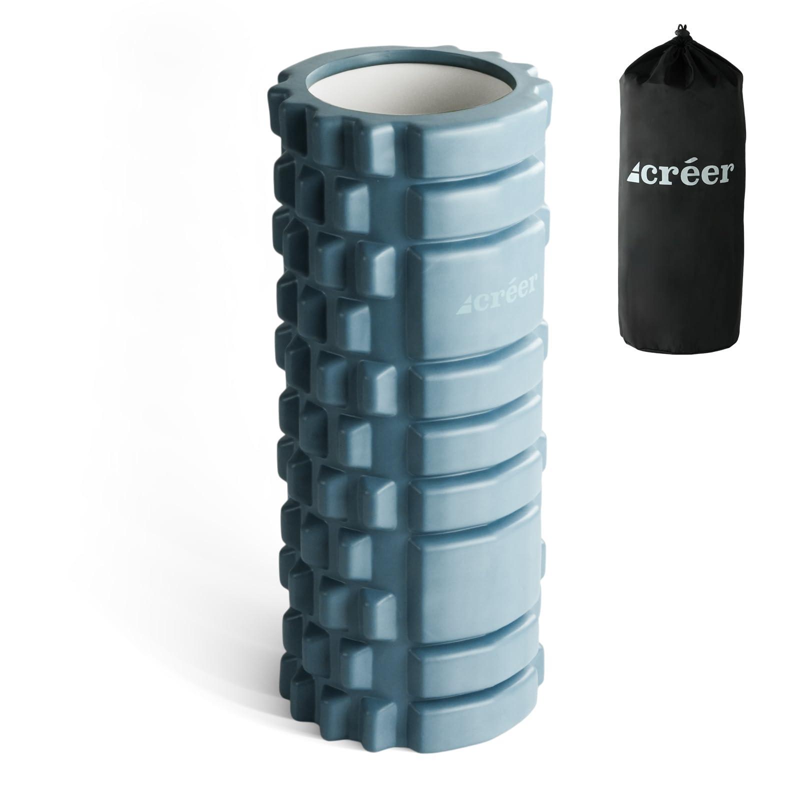Rise Creation Creer EQFIT Foam Roller Simple Fascia Release Smoky Blue Y0355-smokyblue