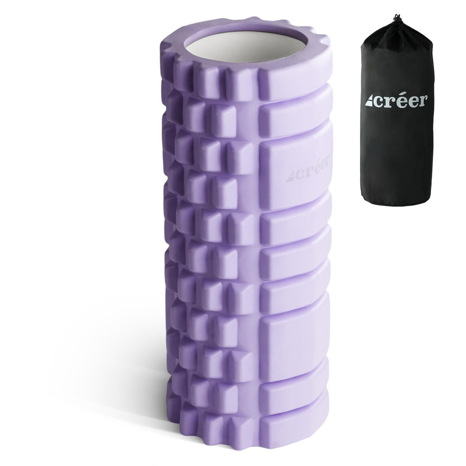 Rise Creation Creer EQFIT Foam Roller Easy Fascia Release Lilac Y0355-lilac