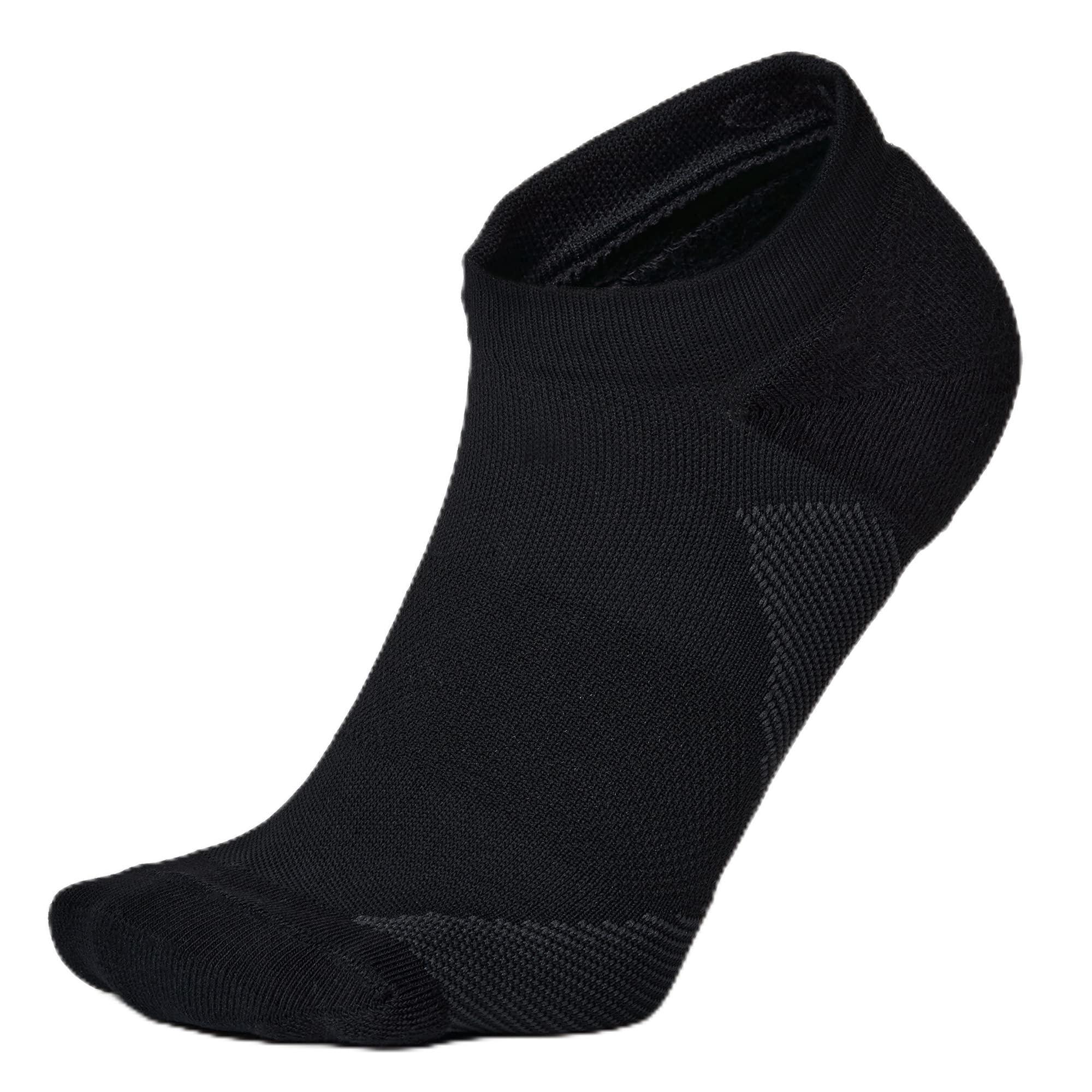 [Goldwin] C3fit Arch Support Ankle Socks BLACK 1