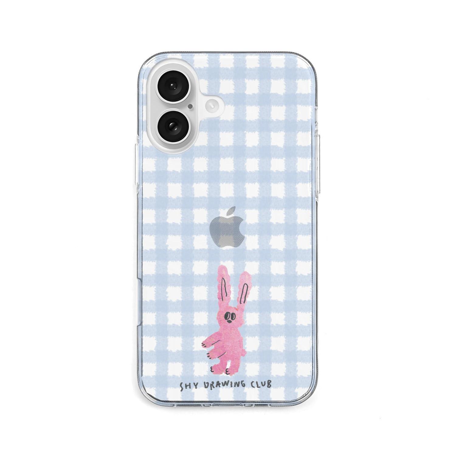 AKAN Soft Clear Case for iPhone 17 Shy Dreamers Bunny AK27718i17