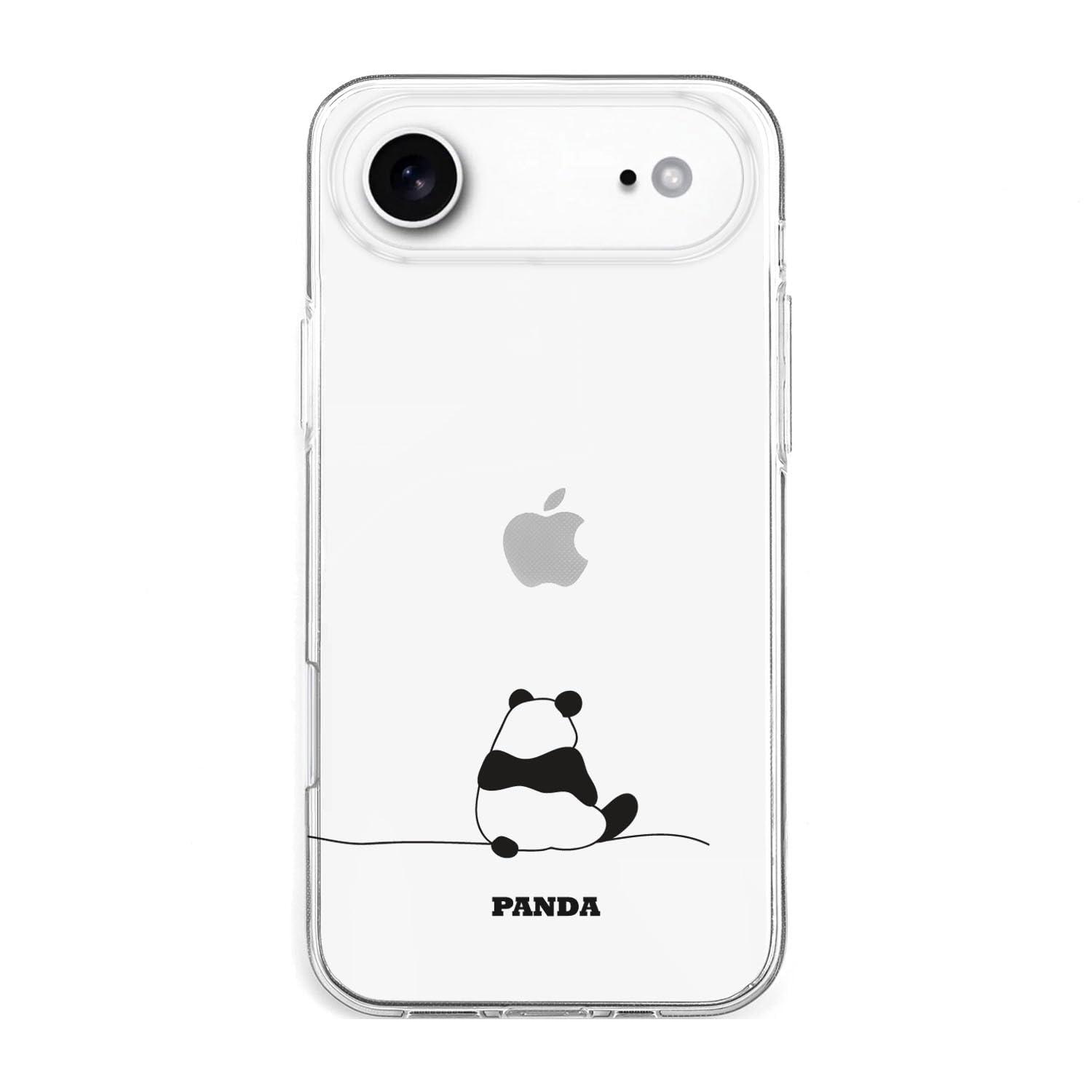 AKAN Soft Clear Case for iPhone 17 Air Panda AK27737i17A