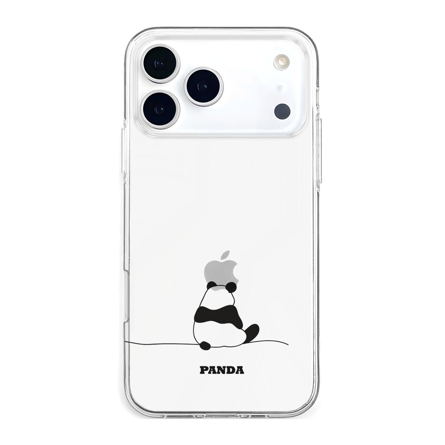 AKAN Soft Clear Case for iPhone 17 Pro Max Panda AK27739i17PM