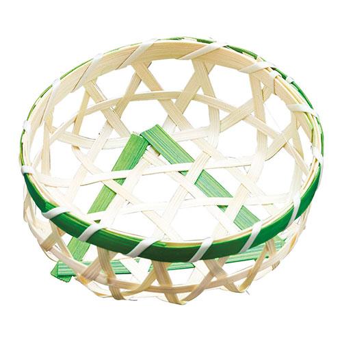 Yamaco Yumi Commercial Use Delicacy Basket Six-Eyed Round Blue yamaco22524X10