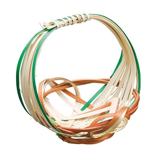 Yamaco Yumi Commercial Use Bamboo Moon-Shaped Basket yamaco14250X10