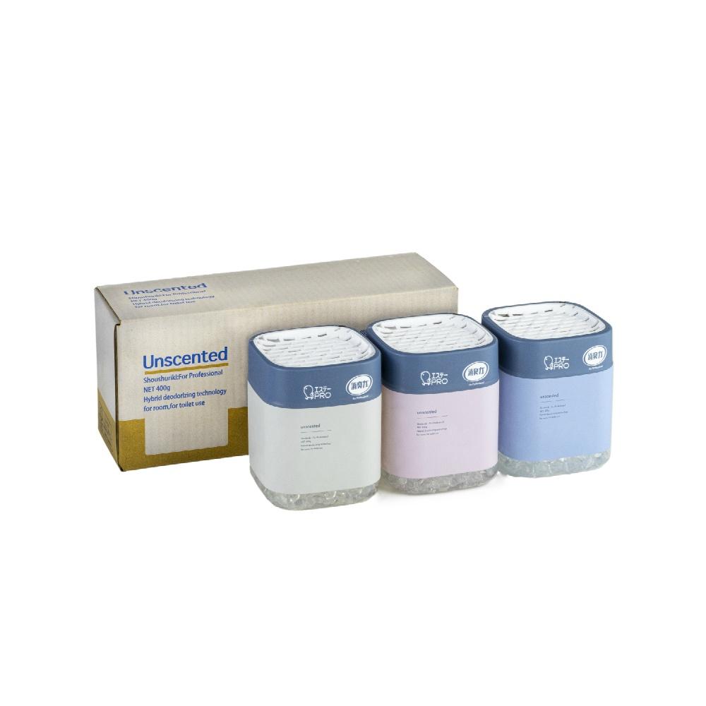 Deodorizing Power Commercial Use Bead Type Main Unit Unscented Design Assortment 3-Pack