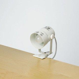 ELPA Clip Light Desk Light Indirect Lighting E17 Approx. 1.5m Pearl White SPOT-BNE17C(PW)
