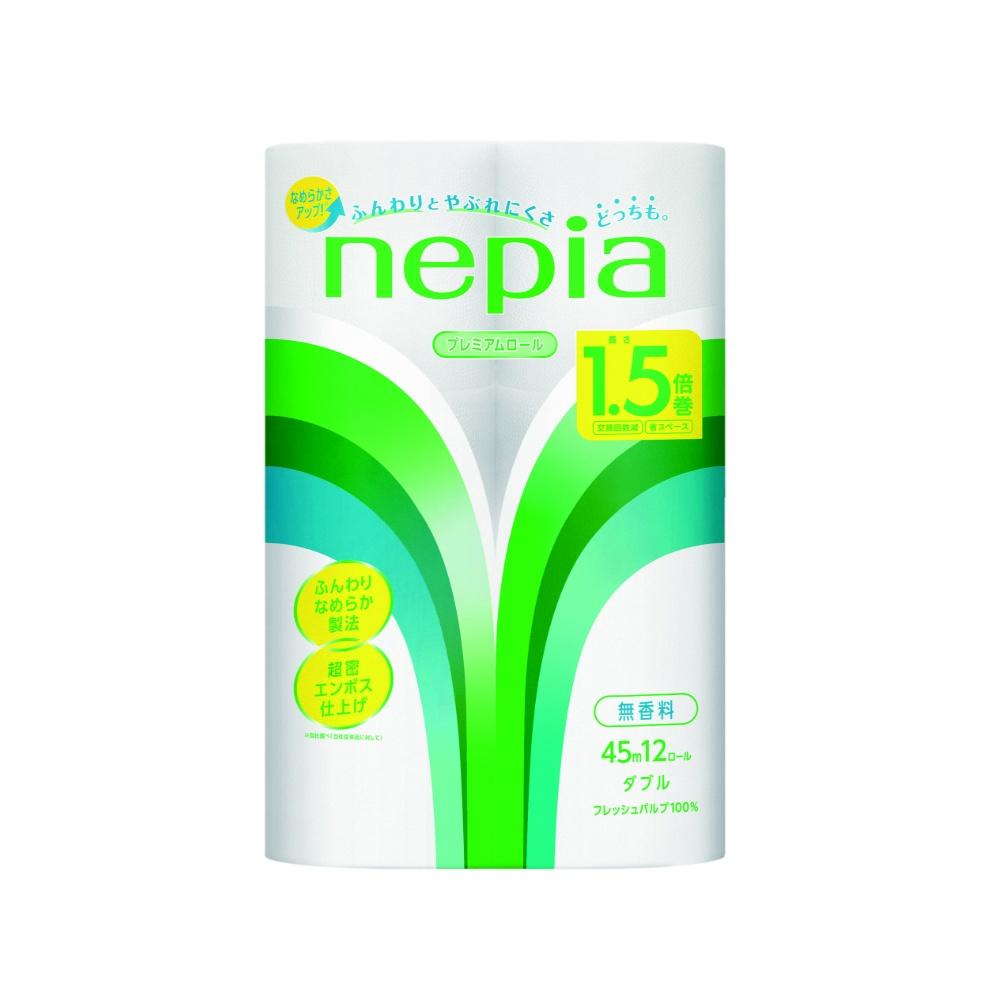Nepia Toilet Paper Roll 1.5x Length Double