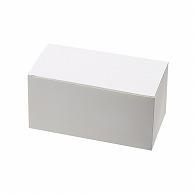 HEIKO Donut & Cream Puff Box S Plain White 25 per bag