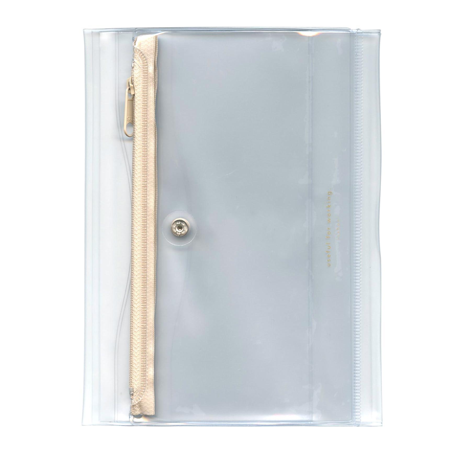 isshoni. Pen Case Included Notebook Cover Recycled PVC B6  N1934