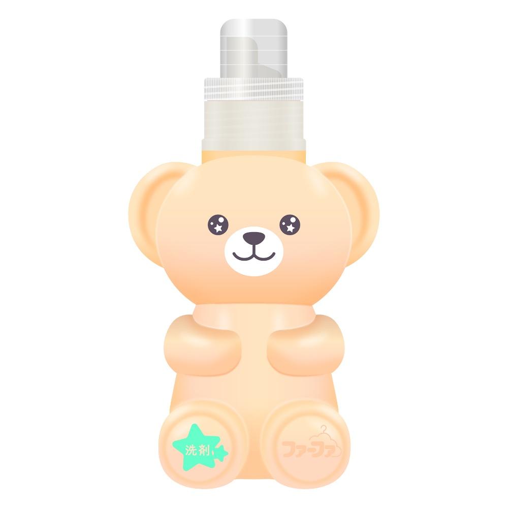 Fafa Story Dreamy Laundry Detergent Main Unit (Bear Shape) 400g Aromatic Flower Scent