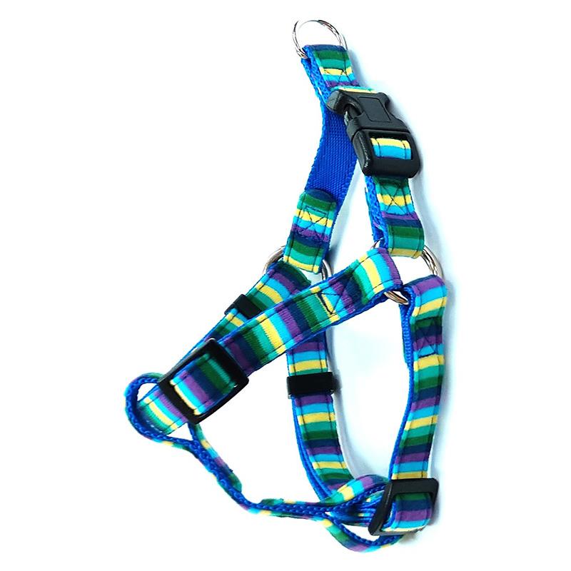 Striped Harness #15 Multi Blue