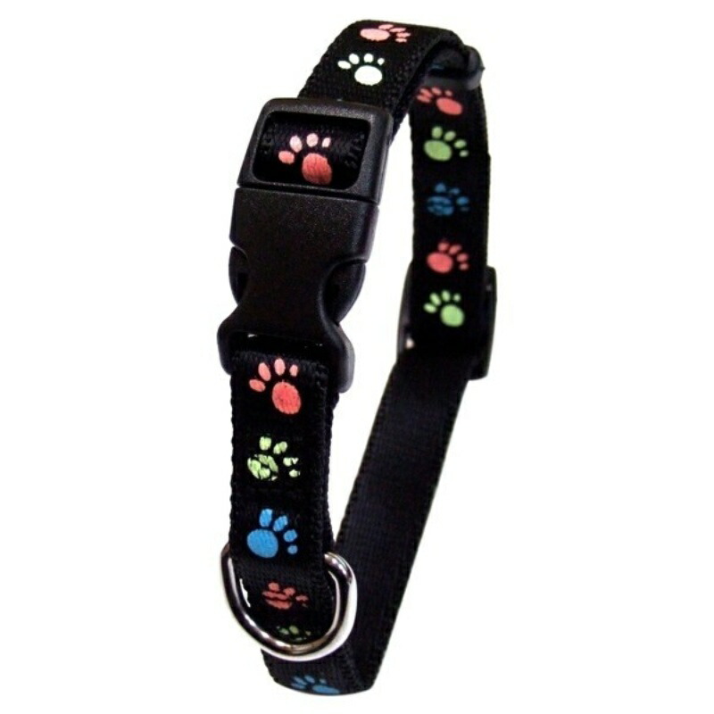 ONS Glow-in-the-Dark Foot Collar #20 Black (Medium Dog Collar)