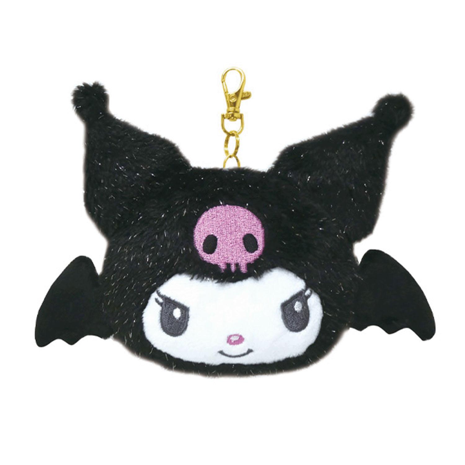 K Company My Melody Kuromi (Angel Series) Face Pass Case Kuromi Black MK-PC-KUB H10.7×W20.7×D4cm