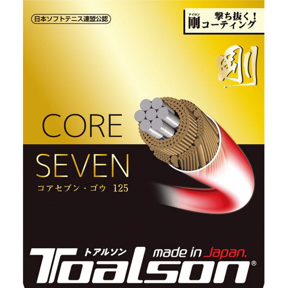 TOALSON CORE SEVEN Soft Tennis String Single String Grip 125 6422510R Red