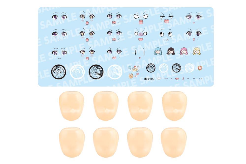 Sōsai Shōjo Teien 1/10 Custom Face & Decal Set Vol.5