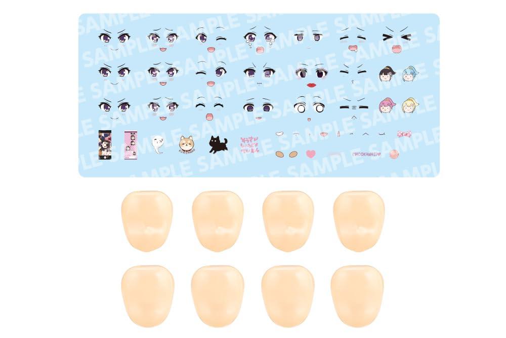 Sōsai Shōjo Teien 1/10 Custom Face & Decal Set Vol. 7