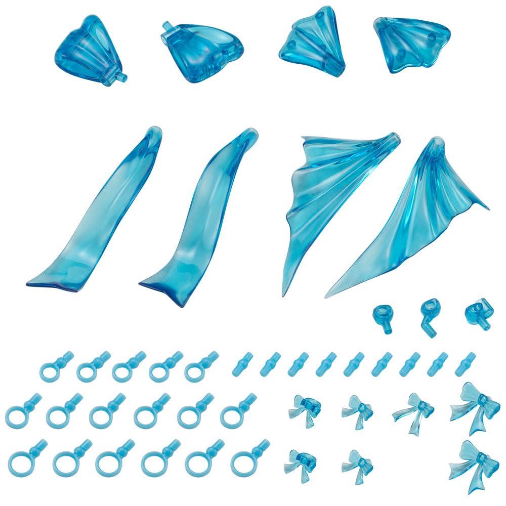 Kotobukiya M.S.G Modeling Support Goods Dress-Up Parts Cute Ribbon Set Sky Blue Ver. Approx. 100mm in length Non-scale plastic model