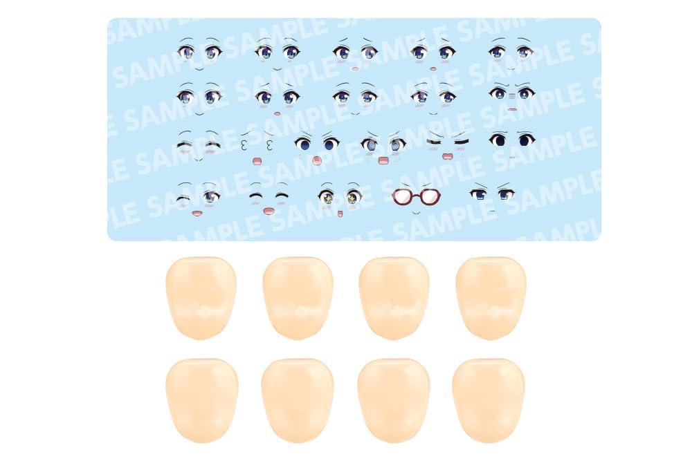 Sōsai Shōjo Teien Face & Decal Set 9 [For Takanashi Reki A]