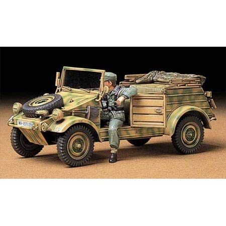 Tamiya 1/35 Military Miniature Series No.213 German Army Pkw.K1 Kubelwagen Type 82 Plastic Model Kit 35213