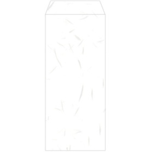 Nagatoya Shoten Harmony Paper  Washi Envelope Dai-rei Long 4 White Value Pack 50 Sheets Printer Compatible Naf-251