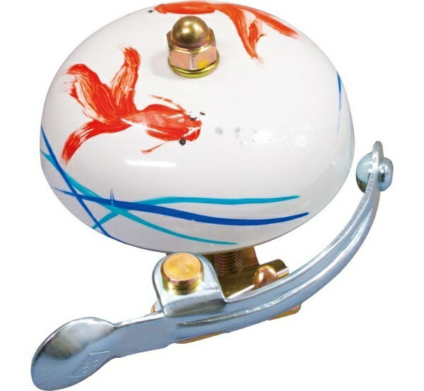 Ogi Kogyo G-3-HP Hand-Painted Bell (Goldfish)