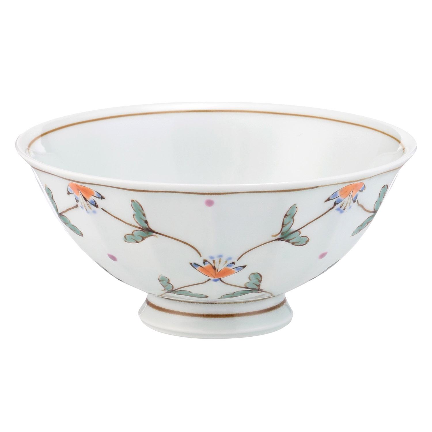 Chamfered Sarasa Rice Bowl