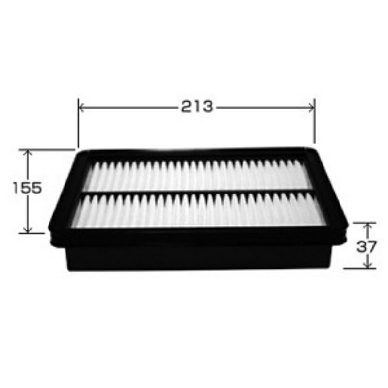 PIAA Air Filter (1-Pack) [For Subaru Vehicles] Sambar, Domingo, and Others PF58