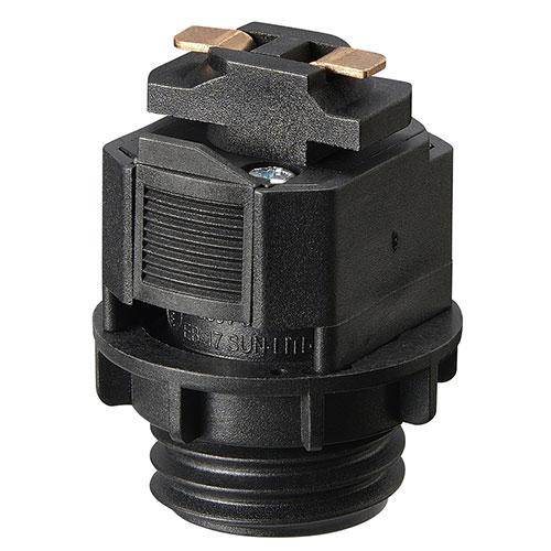 YAZAWA Duct E17 Conversion Socket Convenient Duct Socket Black LCE171BK