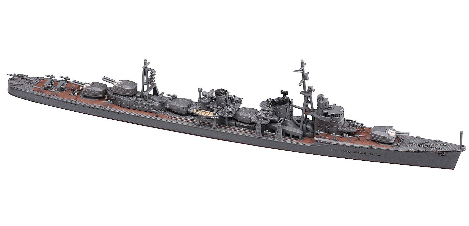 Hasegawa 1/700 Waterline Series Imperial Japanese Navy Japanese Destroyer Asashimo Plastic Model Kit 465