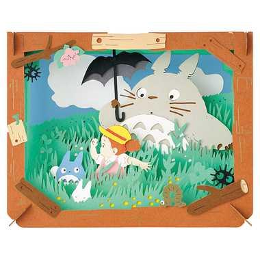 Paper Theater: My Neighbor Totoro PT-062X Walking Through the Fields