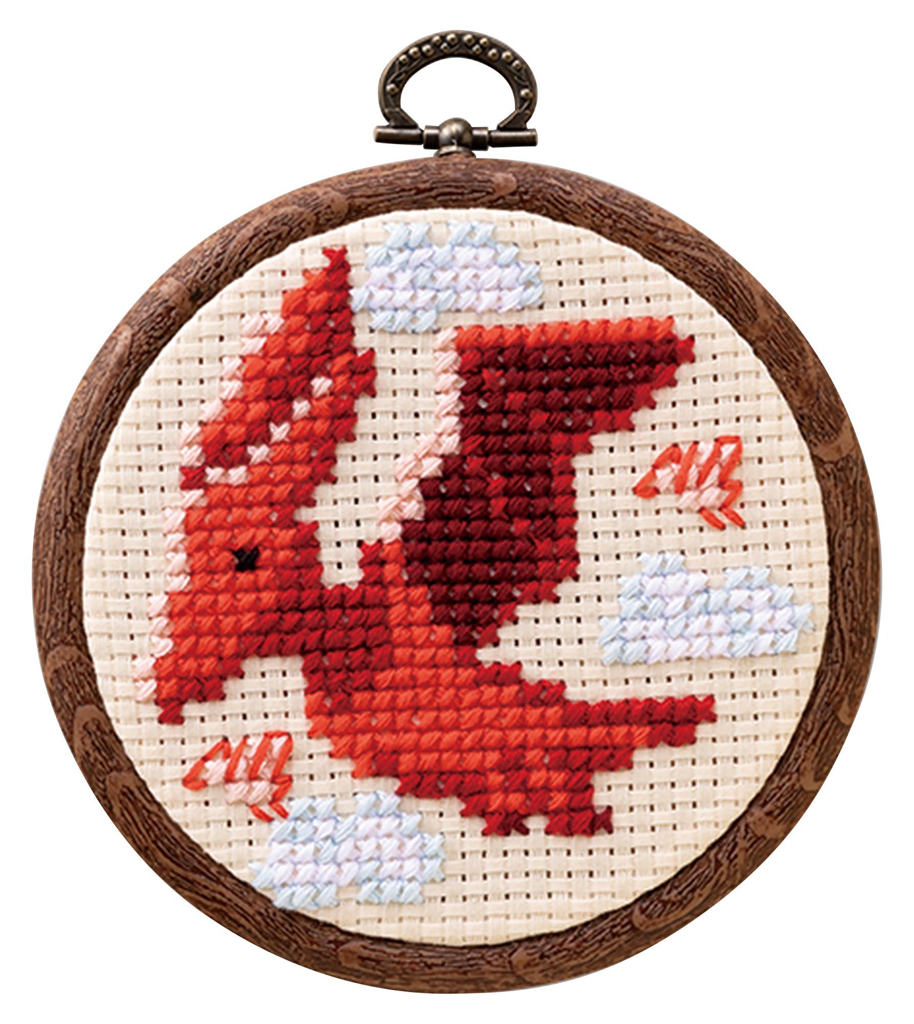 Olympus Embroidery Easy Cross Stitch Kit: Dinosaur Gathering