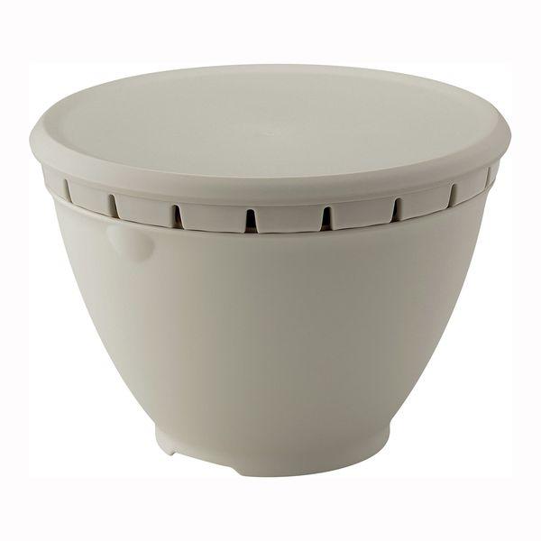 N Liberista Bowl and Colander Set, Large Size, Gray