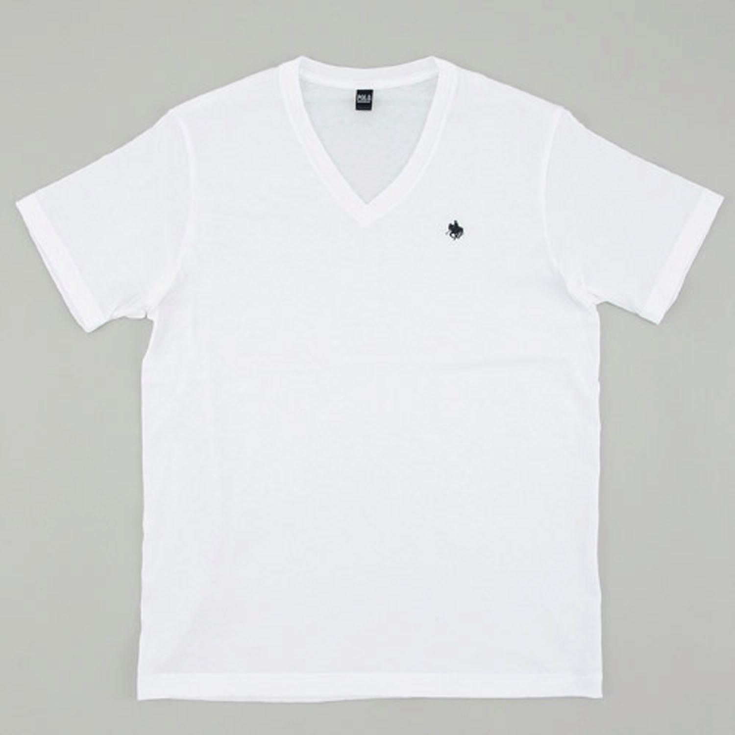 [GUNZE] T-Shirt POLO (Polo Standard Tops V-Neck PBM315 Men's NEW White M)