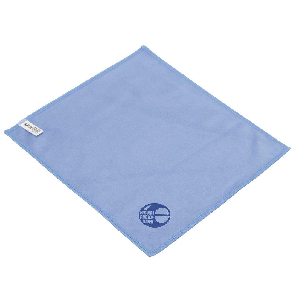 Etsumi Cleaning Cloth Micro Dia Epi Cloth S 200×220mm Anti-Static Treatment Made in Japan Blue VE-5228