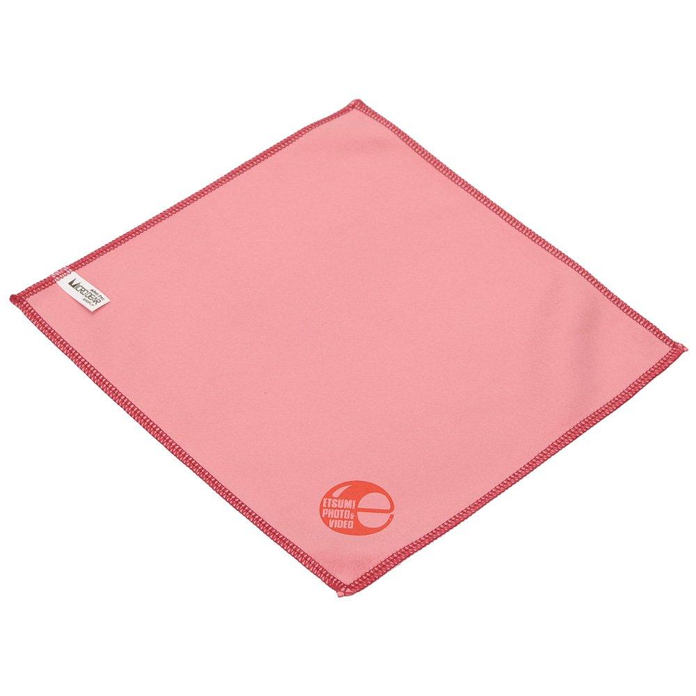 Etsumi Cleaning Cloth Micro Dia Epi Cloth S 200×220mm Anti-Static Treatment Made in Japan Red VE-5230